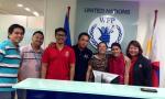 With friends from WFP Manila